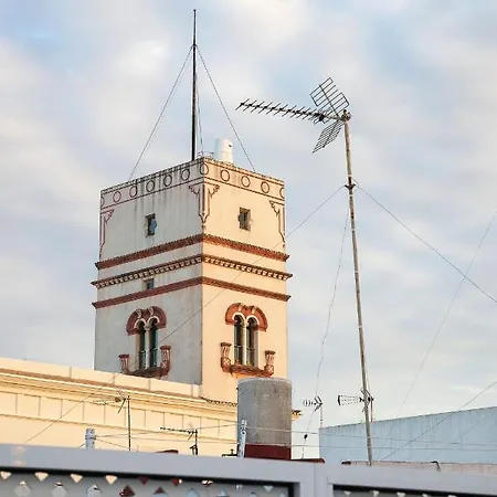 Otel Atico Terraza Torre Tavira Cadiz